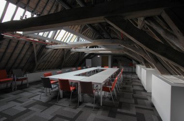 Kloster Heidberg vor der Eröffnung