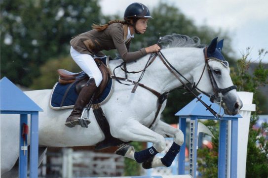 Jenny Pauquet beim Jumping von Tournai 2014 - Bild: Photo Evenement