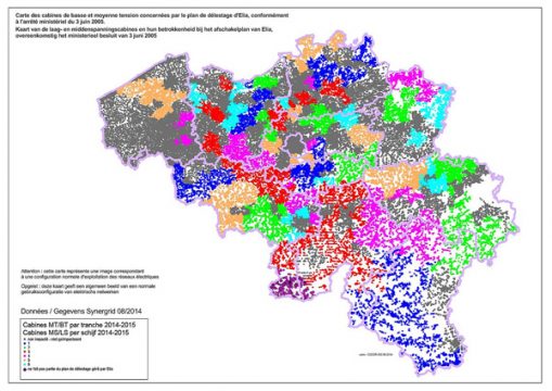 Der Abschaltungsplan von Stromnetzbetreiber Elia