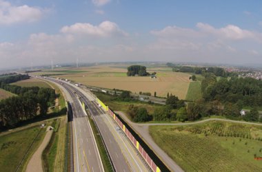Neues Teilstück der A4 zwischen Düren und Kerpen