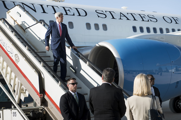 Kerry zu Überraschungsbesuch in Bagdad