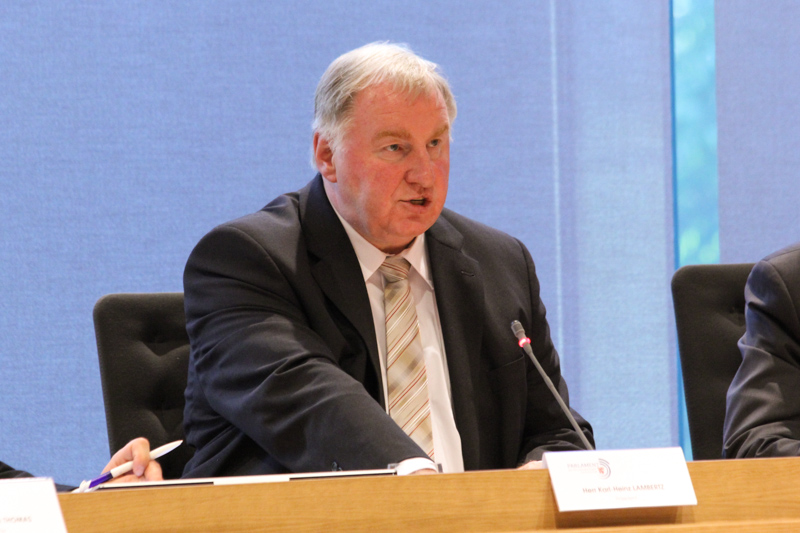 Parlamentspräsident Karl-Heinz Lambertz