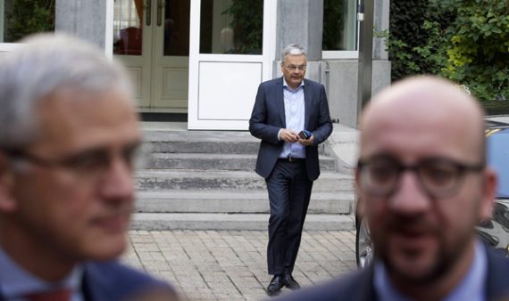 Charles Michel, Didier Reynders und Kris Peeters