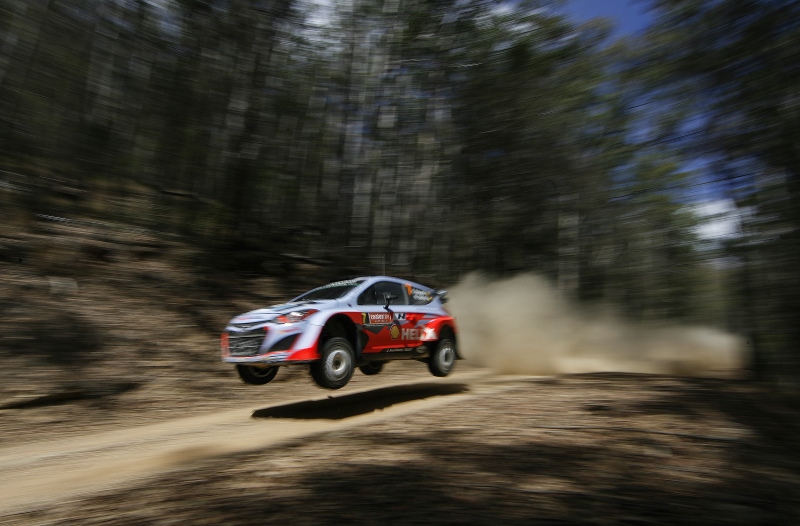 Thierry Neuville landet in Australien auf Platz sieben