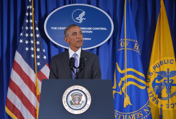 US-Präsident Barack Obama ruft zum Handeln in der Ebola-Krise auf