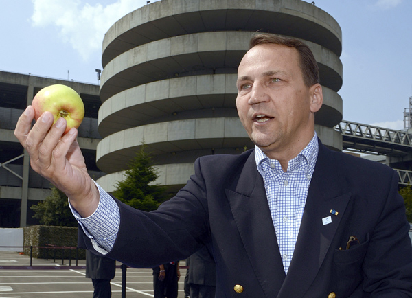 Der neue Parlamentspräsident Radoslaw Sikorski