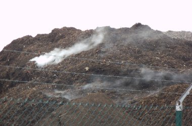 Schwelbrand bei Renogen auf Kaiserbaracke