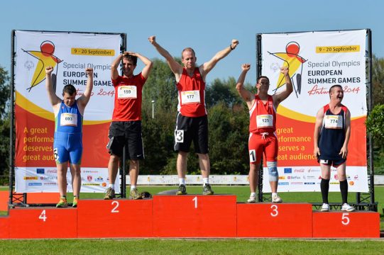 Philippe Fréart holt Gold bei den Special Olympics