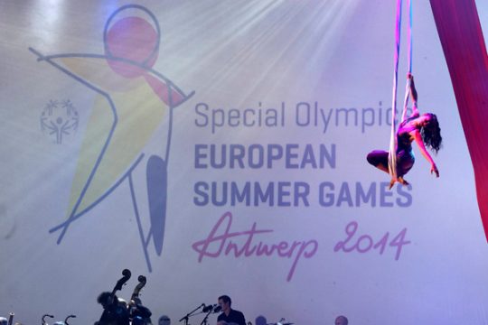 Eröffnungsfeier der Special Olympics 2014