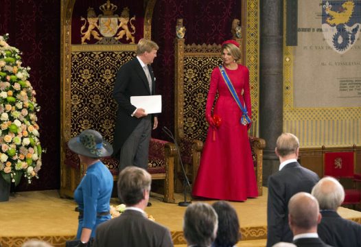 Thronrede von König Willem Alexander der Niederlande