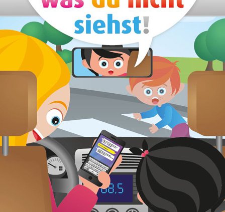 Das Plakat der diesjährigen Verkehrskampagne