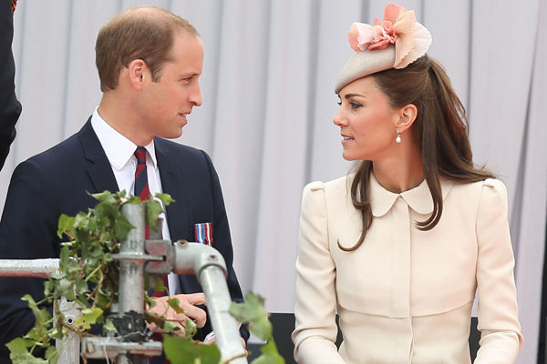 Prinz William und seine Frau Kate (Bild vom 4. August 2014)