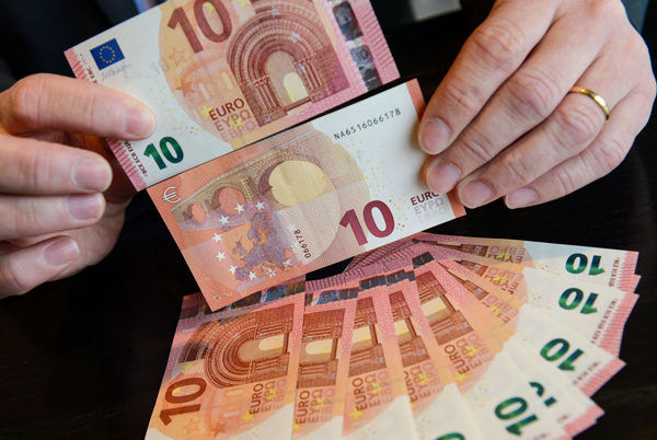 Die neuen Zehn-Euro-Scheine