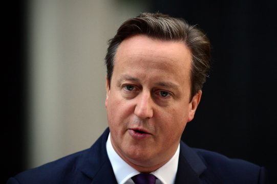 Der britische Premier David Cameron
