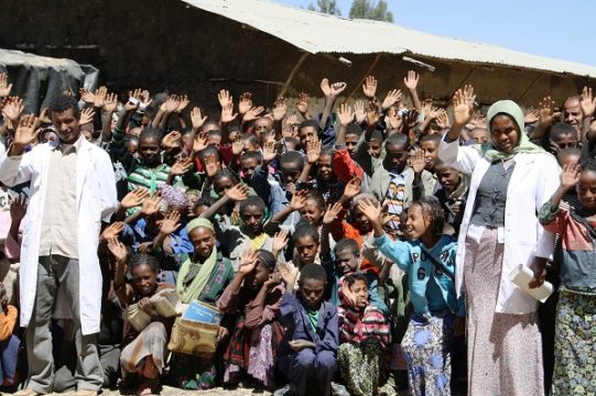 Schulbau in Tulu Sertu