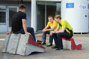 Abfahrt der BVB-Fans zum Spiel gegen Anderlecht