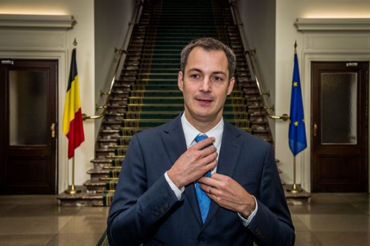 Der OpenVLD-Vizepremier Alexander De Croo