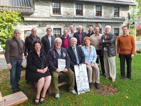 Treffen zwischen Vertretern der Gemeinden Bütgenbach und Monschau in Berg
