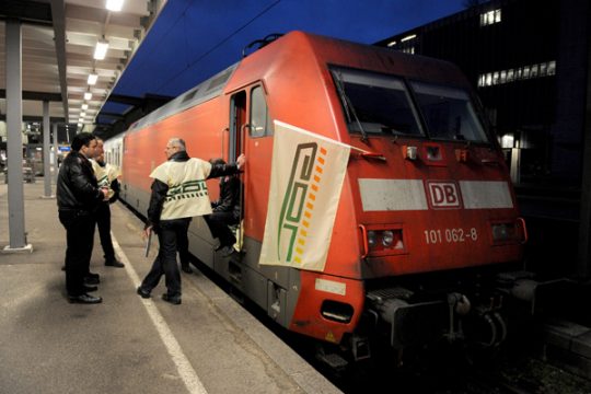 Deutsche Bahngewerkschaft kündigt Streik an