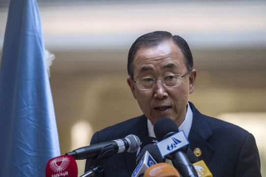UN-Generalsekretär Ban Ki Moon