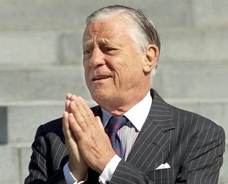 Der frühere Chefredakteur der "Washington Post", Benjamin C. Bradlee, am 23.7.2001