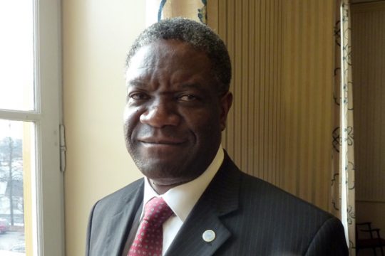 Der afrikanische Frauenarzt Denis Mukwege (Bild vom 30.11.2013)