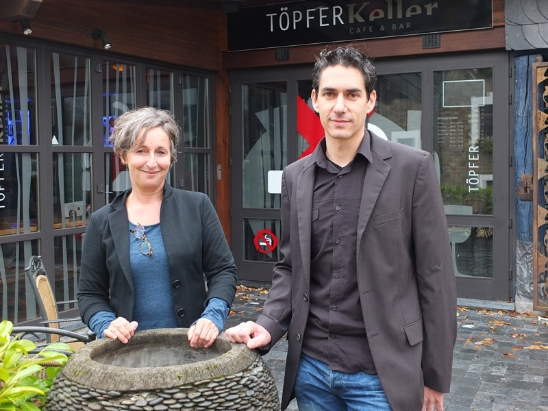 Monika Dethier-Neumann und Frédéric Arens sind die neue Doppelspitze bei Ecolo Ostbelgien