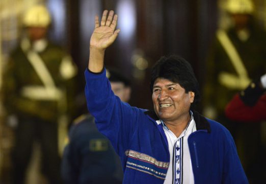 Der Indio-Präsident Evo Morales