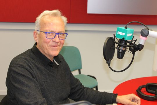 CSC-Gewerkschaftssekretär Ferdi Leusch zu Gast im BRF-Studio