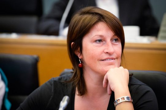 Die neue Verkehrministerin Galant