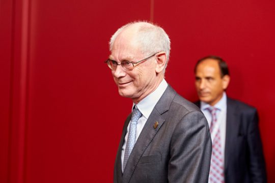 Der scheidende Gipfelchef Herman Van Rompuy