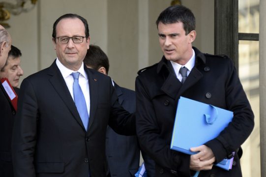 François Hollande und Manuel Valls