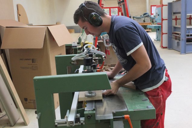 Arbeit im Ausbildungsbetrieb Leufgen in Schönberg