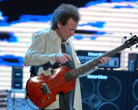 Cream-Bassist Jack Bruce am 25.10.2005