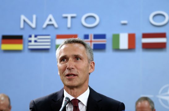 Der neue Nato-Chef Jens Stoltenberg in Brüssel