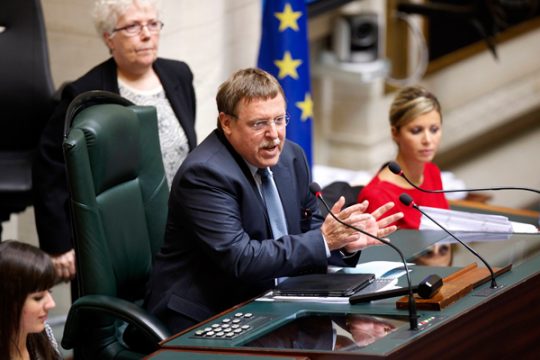 Siegfried Bracke (Foto: Nicolas Maeterlinck/BELGA)
