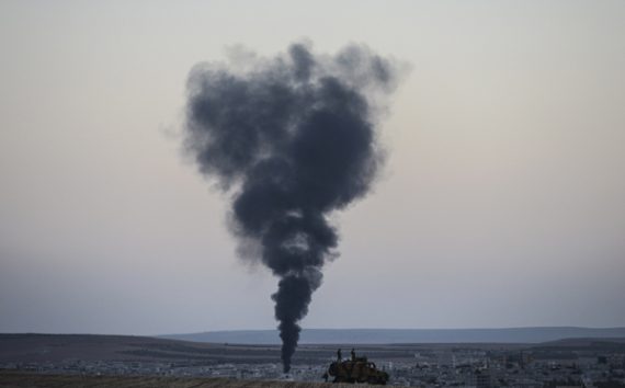 Die Stadt Kobane steht immer wieder unter Beschuss