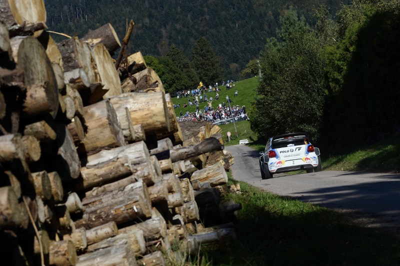 Rallye Frankreich: Latvala baut Vorsprung aus