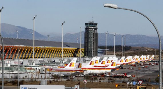 Flughafen von Madrid (Archivbild)