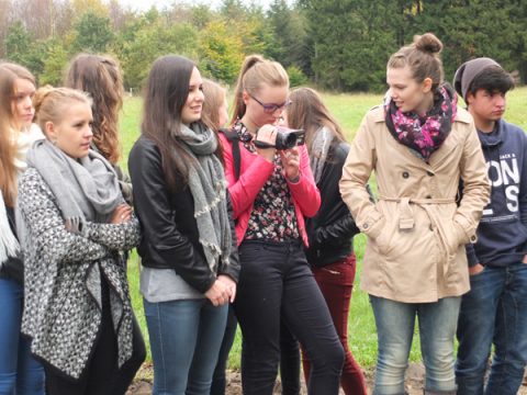 Wanderung entlang der alten preußisch-belgischen Grenze: Schüleraustausch Comenius an MG St. Vith