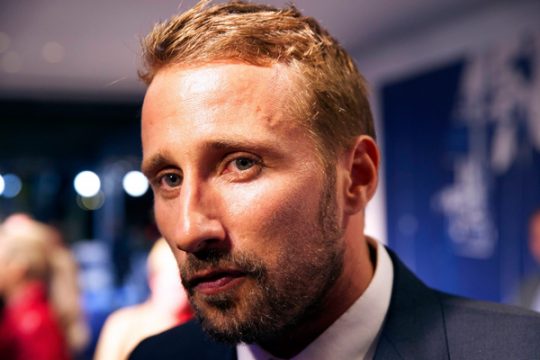 Der bekannte flämische Schauspieler Matthias Schoenaerts,