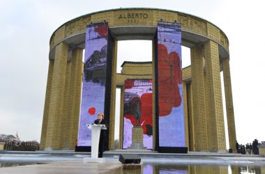 Feierlichkeiten in Nieuwpoort in Erinnerung an den Ersten Weltkrieg