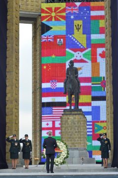Feierlichkeiten in Nieuwpoort in Erinnerung an den Ersten Weltkrieg