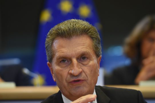 EU-Energiekommissar Günther Oettinger
