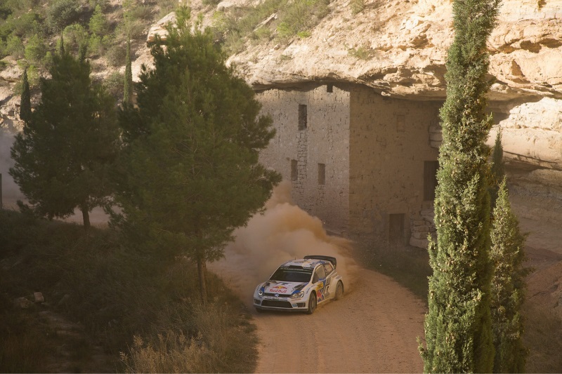 Rallye Spanien - Sébastien Ogier