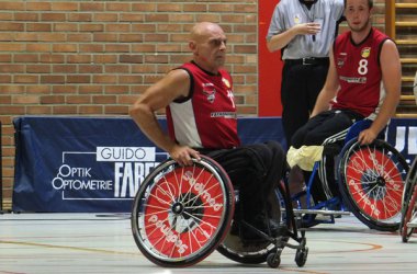 Die Rollerbulls bei ihrem Spiel gegen Hamburg am 5. Oktober 2014