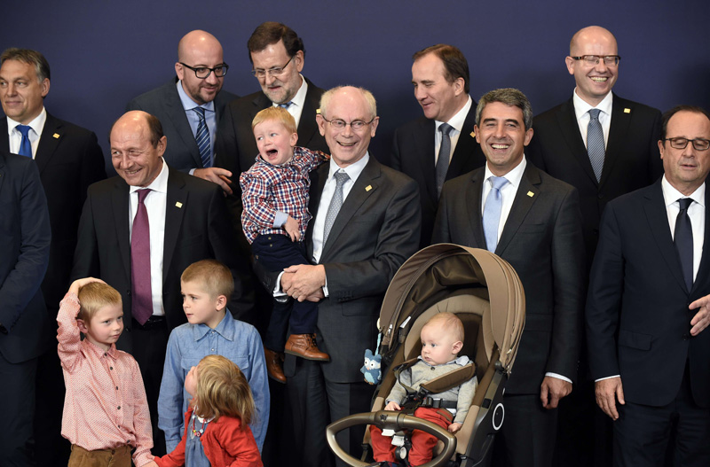 Van Rompuy bei seinem letzten EU-Gipfel als Ratspräsident
