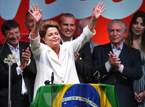 Dilma Rousseff konnte sich eine zweite Amtszeit sichern