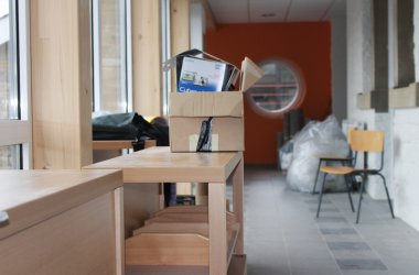 Mosaikschule: Büllinger Gemeindeschule zieht von den Containern an der Sportschule in die renovierten Gebäude