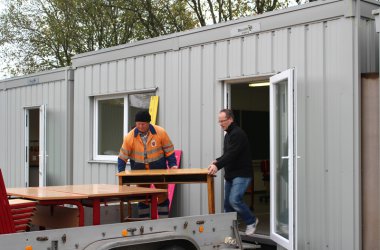 Mosaikschule: Büllinger Gemeindeschule zieht von den Containern an der Sportschule in die renovierten Gebäude